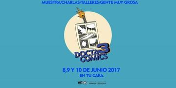 Afiche del Docta Comics