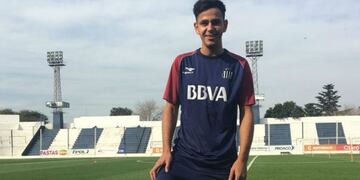 Gonzalo Maroni con los colores de Talleres\u002E