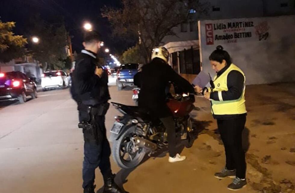 La Municipalidad retuvo 4 motos durante un control