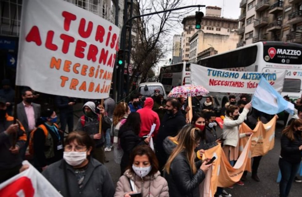 La protesta del sector turístico también se sintió en Córdoba