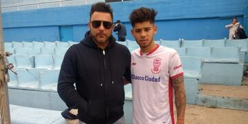 El heredero del Turco, en su primer partido en Reserva en el Gigante\u002E
