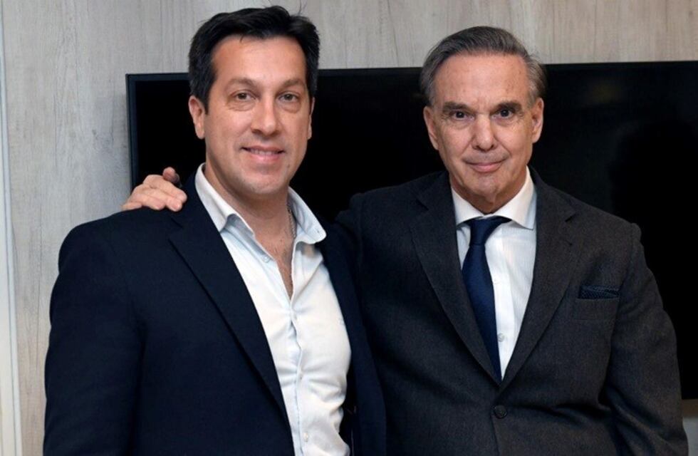 Arturo Rojas junto a Pichetto