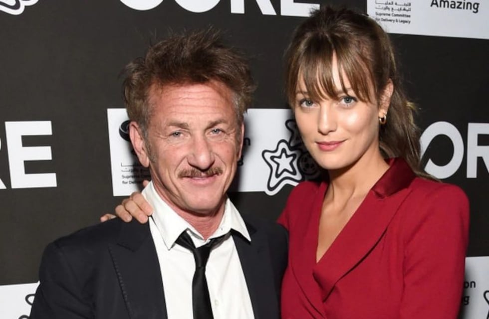 Sean Penn se casó en secreto con Leila George, su pareja 30 años menor