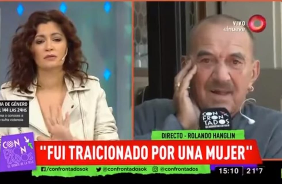 Escándalo: Rolando Hanglin mandó a callar a Carla Conte y lo sacaron del aire