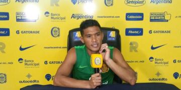 Teu00f3filo Gutiu00e9rrez en Rosario Central