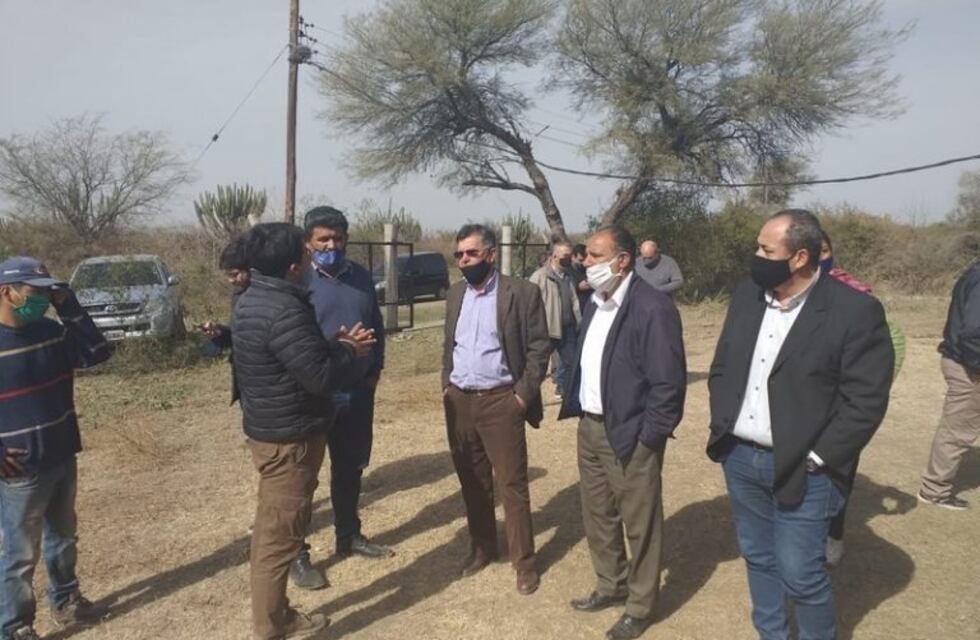 El ministro de Inversión y Desarrollo recorrió Capayán