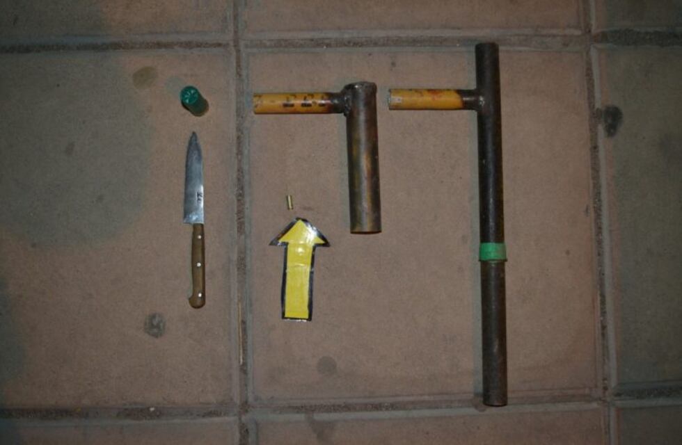 Cinco hombres y una mujer detenidos con armas en San Luis