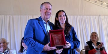 Los maestros ilustres de Córdoba fueron reconocidos este lunes por el gobernador, Juan Schiaretti\u002E