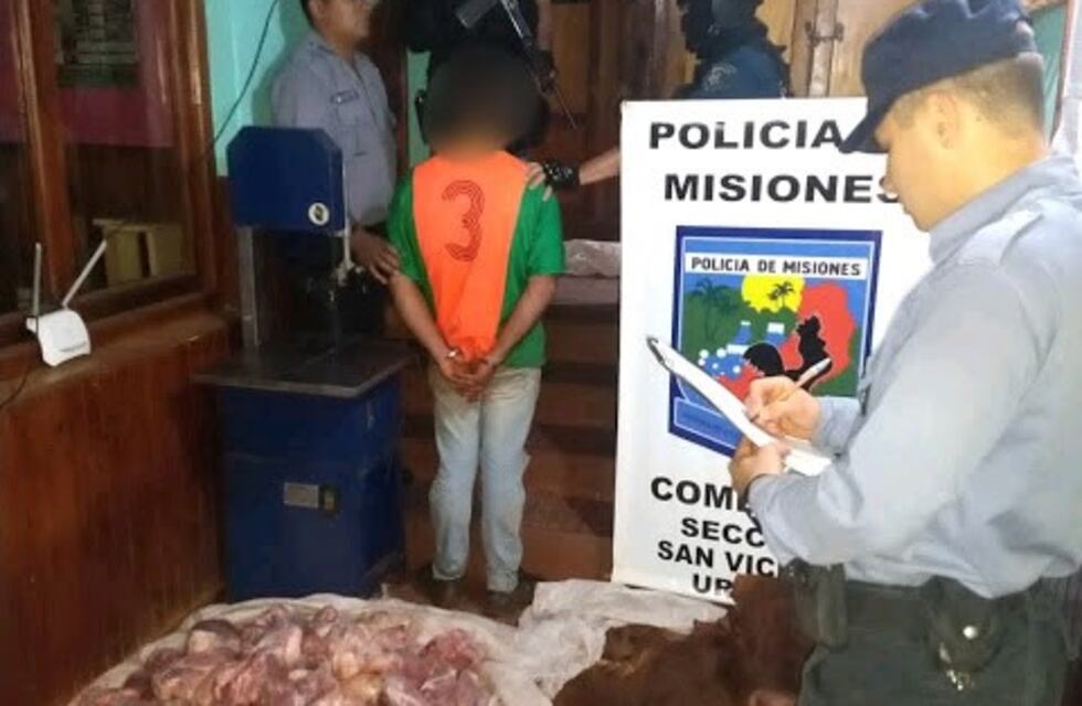 Detuvieron a un hombre por abigeato en San Vicente