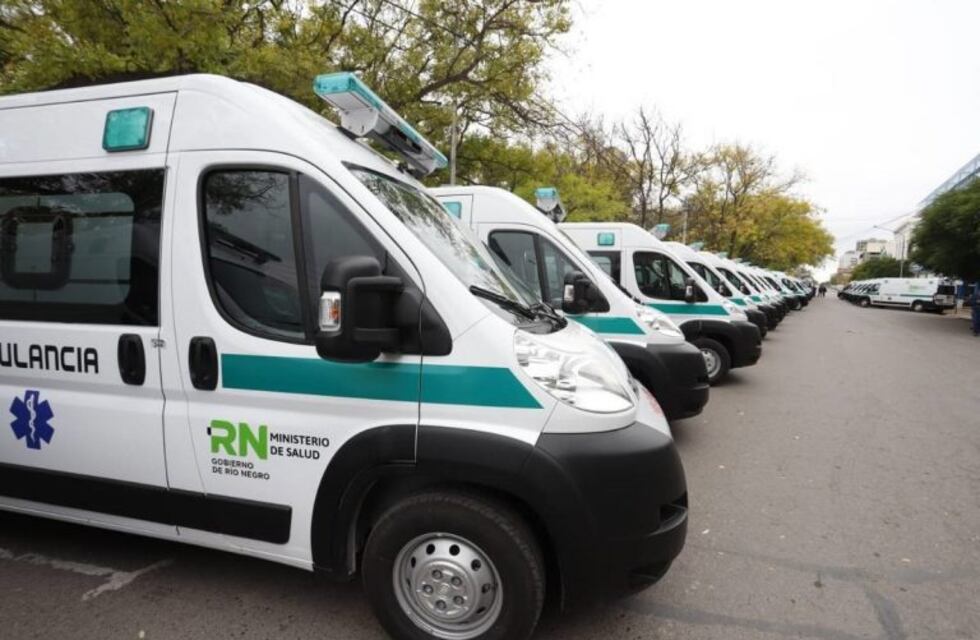 Los hospitales de Río Negro contarán con más ambulancias