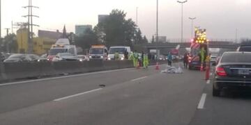 Choque en Panamericana, ramal campana