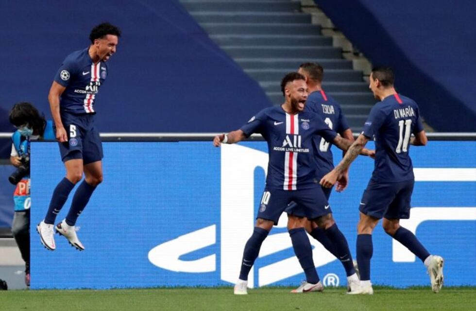 Neymar rebautizó a Ángel Di María en la primera foto tras la victoria de PSG