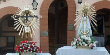 Imágenes del Señor y la Virgen del Milagro en Orán (Salta Soy)
