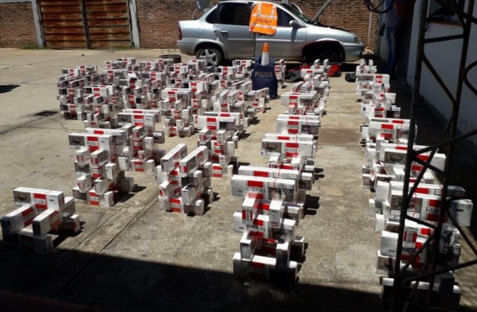La policía de Corrientes logró detener cargamento de cigarrillos