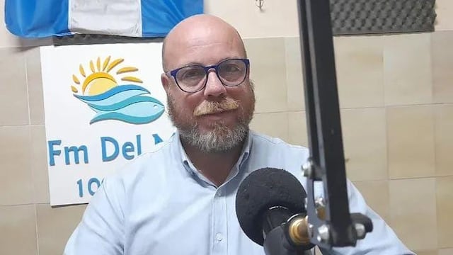 Pablo Gómez (La Libertad Avanza), explicó por qué su bloque acompañó la remodelación del centro comercial de Punta Alta. (Foto: Viviana Montenegro).