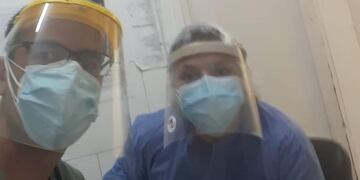 El ex médico del Pintos que se sumó como voluntario al hospital en plena pandemia