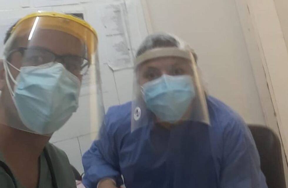 El ex médico del Pintos que se sumó como voluntario al hospital en plena pandemia