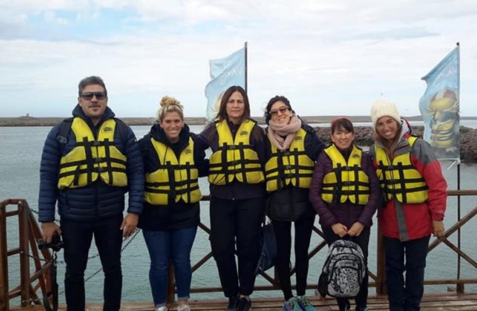 Un nuevo fam press pasó por Puerto Deseado