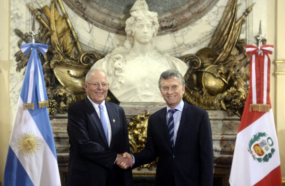 Mauricio Macri se reunió con el presidente de Perú en Casa Rosada