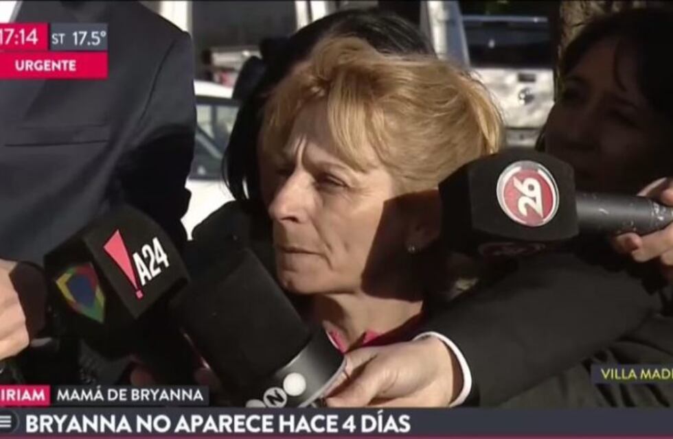 El desesperado pedido de la mamá de Bryanna Reganzani: "Si alguien la tiene, que me la devuelva"