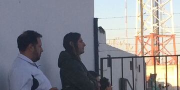 Juan Carlos Olave, quien pretende atajar al menos un partido en Las Palmas, presente en el empate\u002E