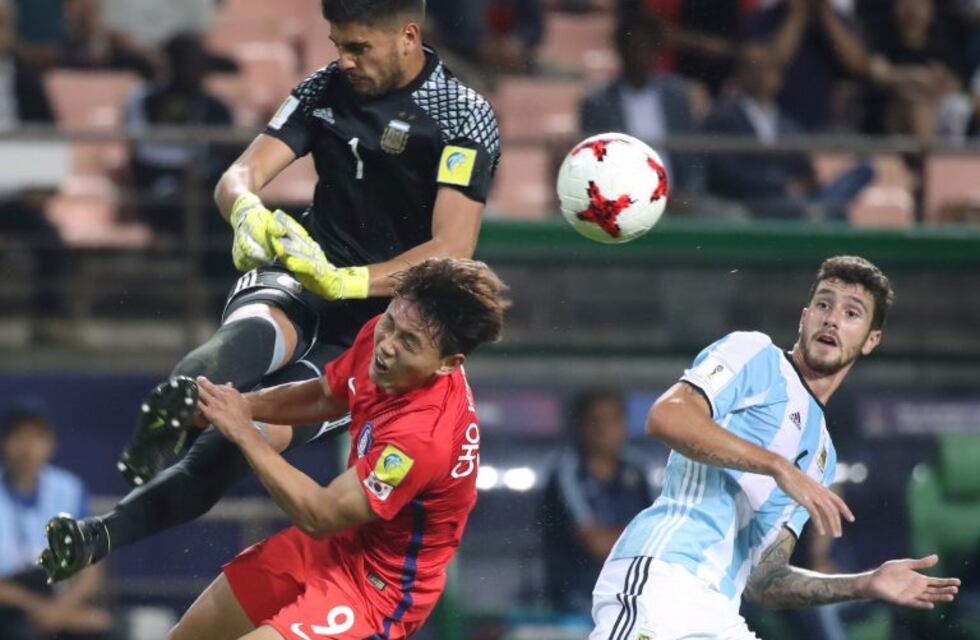 Mundial Sub 20: Argentina cayó por 2 a 1 ante Corea del Sur y quedó al borde de la eliminación