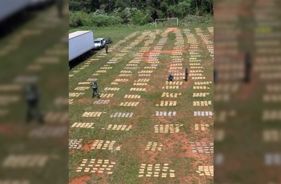 Secuestraron en Misiones un camión cuya carga contenía más de 9 toneladas de marihuana