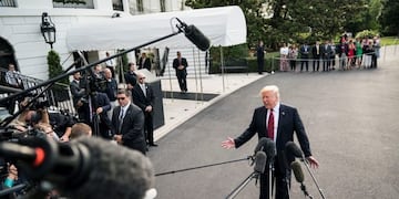 La difícil relación de Trump con la prensa