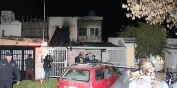 Incendio en una vivienda en Godoy Cruz Mendoza