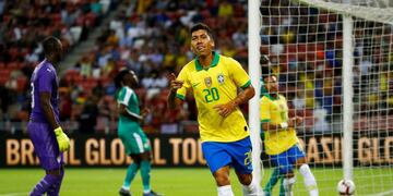 Roberto Firmino anotó un golazo \