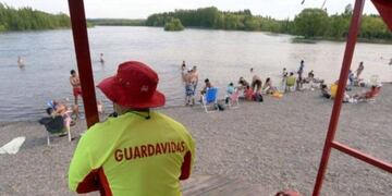 Participaron 95 guardavidas de la apertura de la temporada de verano en Neuquén