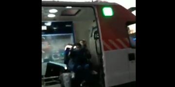 Luca Taborda tiene 4 años y fue ovacionado cuando volvió al pueblo de Santo Domingo, en el departamento Las Colonias\u002E (Captura de pantalla)