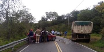 Choque Ruta E-55\u002E