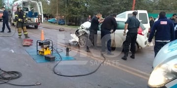 Accidente fatal a la altura de Santo Tomé
