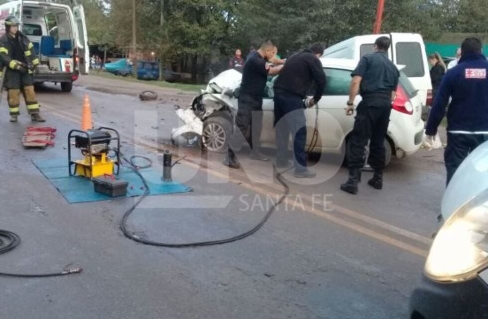 Terrible choque en Santo Tomé deja un muerto y dos heridos