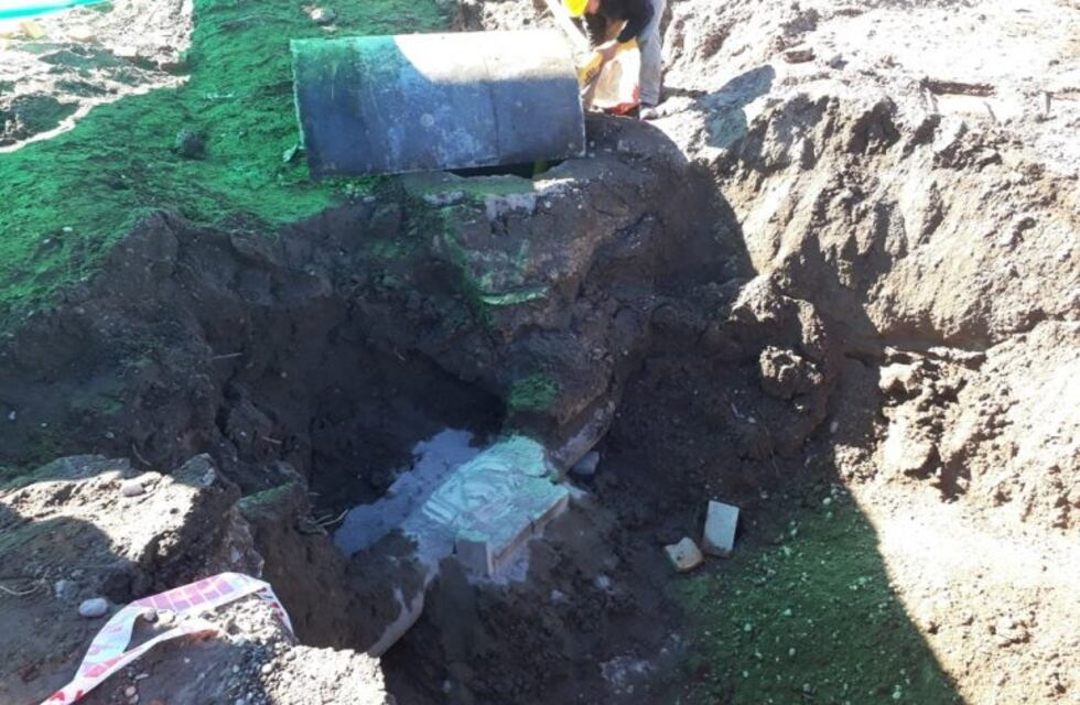 Otra vez Alvear sin agua por la rotura del acueducto principal