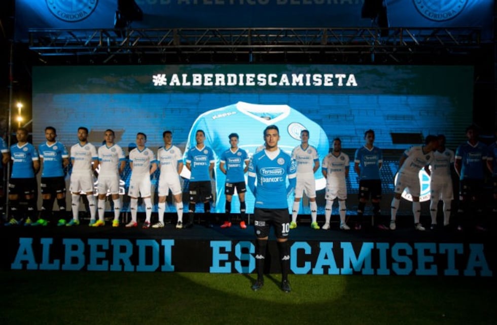 Las mejores fotos de la presentación de la nueva camiseta de Belgrano