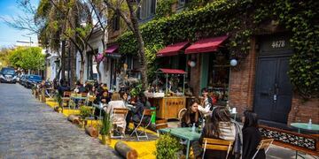 Áreas peatonales transitorias de la Ciudad de Buenos Aires (Foto: GCBA)