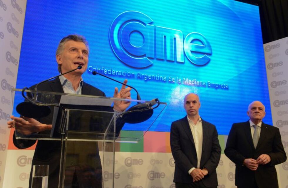 Macri prometió "generar millones de trabajos"