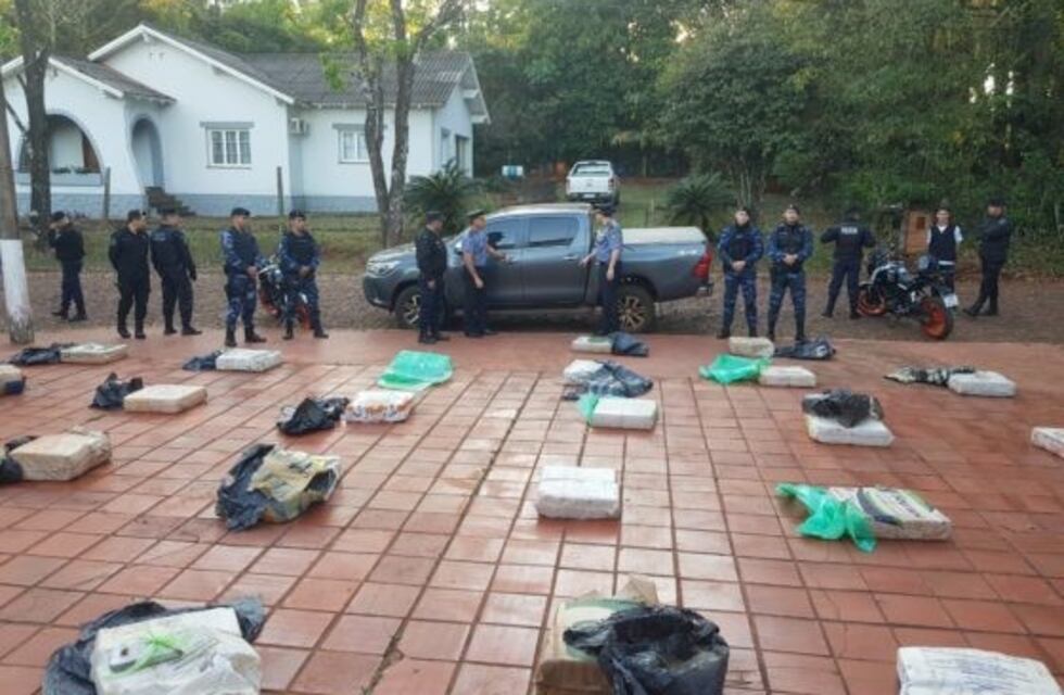 La Policía de Misiones incautó casi 6 toneladas de marihuana