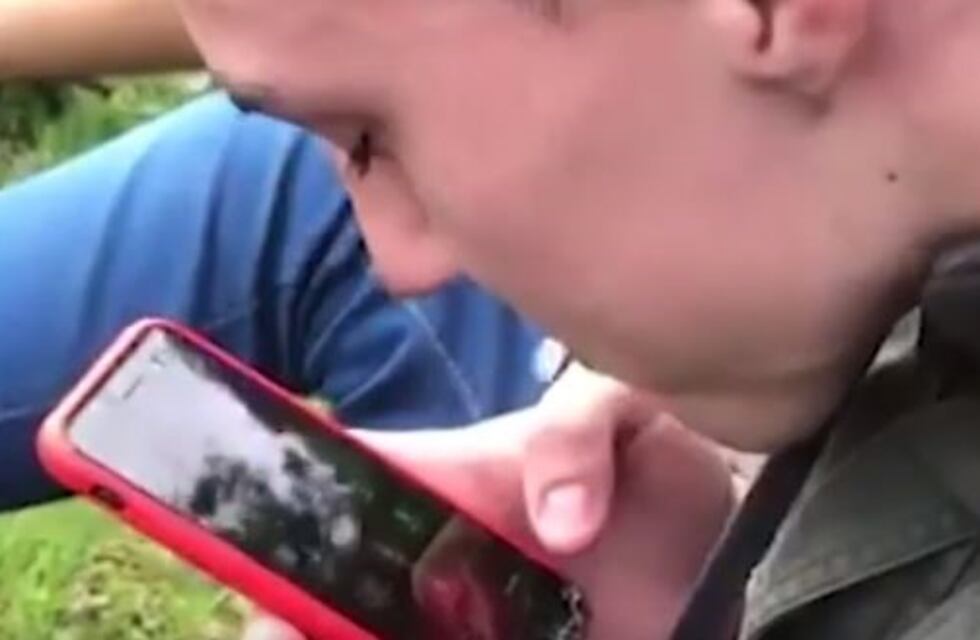 El nuevo desafío viral: desbloquear el celular con saliva o moco