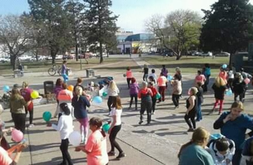 Clases de gimnasia y baile en el Tajamar