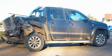 Accidente en Ruta 19 y Pronvincial 3 en La Francia