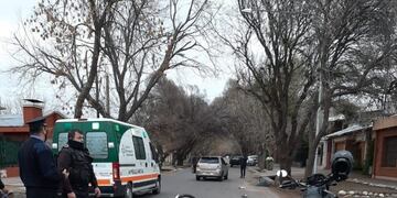 Choque moto San Juan Bosco y Lencinas