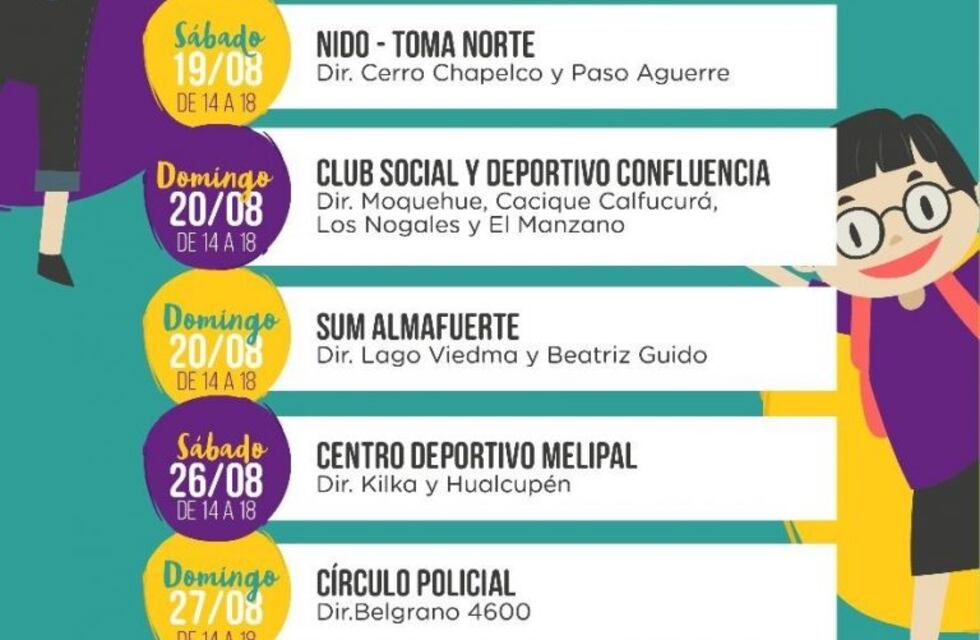 Comienza el ciclo de festejos por el Día del Niño