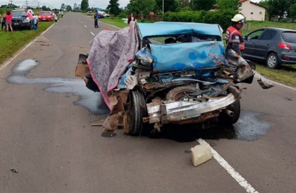 Accidente fatal en Federación en la Ruta n°2: murió una mujer