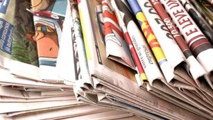 El joven comenzó su camino en la prensa gráfica y trabajó en diferentes medios.