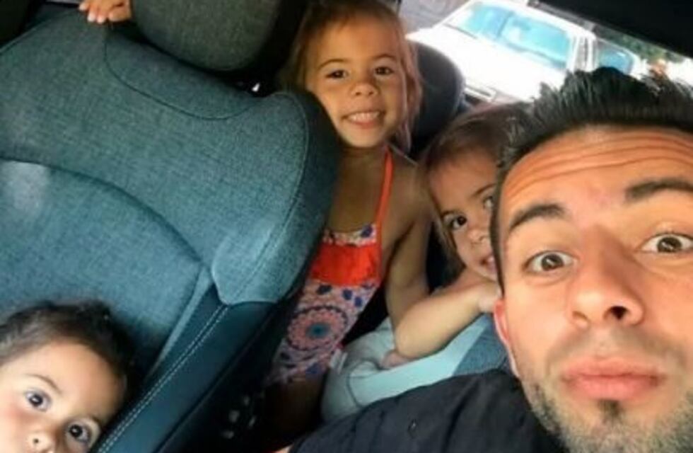 Matías Defederico se reencontró con sus hijas y ligó un mensaje de Cinthia Fernández