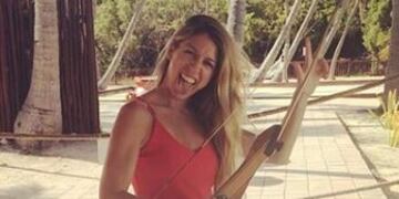 Florencia Bertotti compartió con sus seguidores el doloroso accidente que sufrió durante sus vacaciones en México\u002E Instagram/florbertottiok