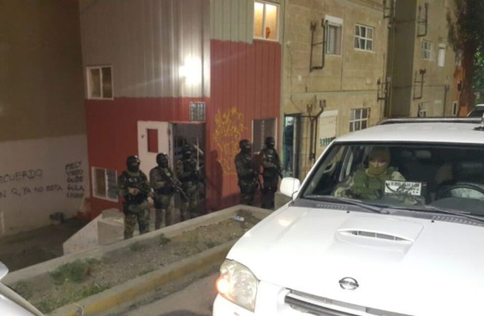 Golpe al narcotráfico en Caleta Olivia